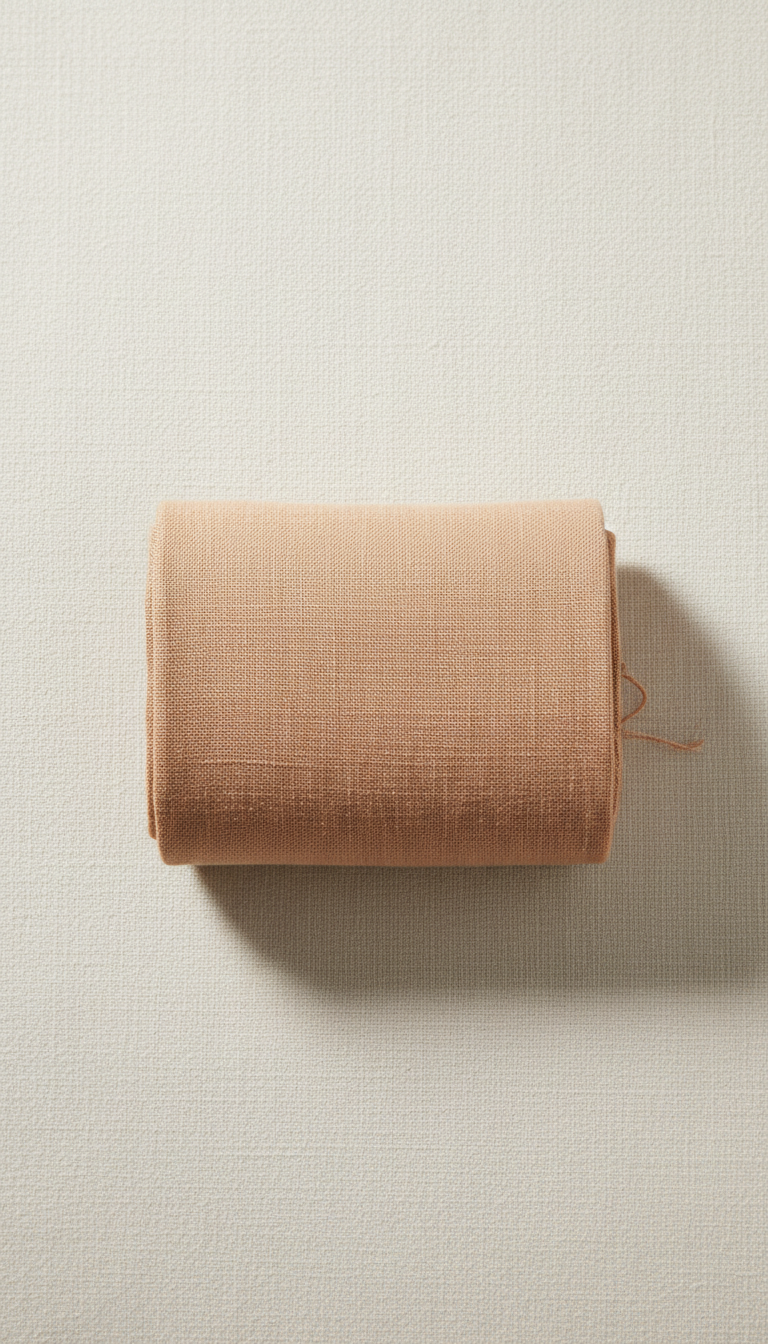 Wheat-Toned Linen Fabric Bundle